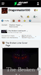 Mobile Screenshot of dragonmaster000.deviantart.com