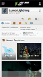 Mobile Screenshot of lumoslightning.deviantart.com