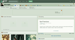 Desktop Screenshot of detrockgirl.deviantart.com