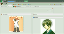 Desktop Screenshot of dluvulb.deviantart.com