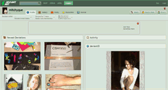 Desktop Screenshot of mitchyque.deviantart.com