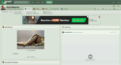 Desktop Screenshot of mucicamacica.deviantart.com