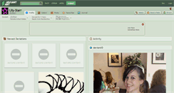 Desktop Screenshot of lily-starr.deviantart.com