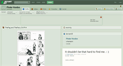 Desktop Screenshot of pirate-voodoo.deviantart.com