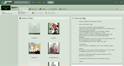 Desktop Screenshot of igura.deviantart.com
