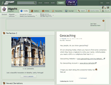 Tablet Screenshot of migas94.deviantart.com