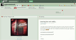 Desktop Screenshot of mademoisellemelli.deviantart.com