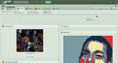 Desktop Screenshot of neotenist.deviantart.com