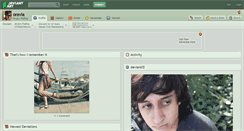 Desktop Screenshot of oravla.deviantart.com