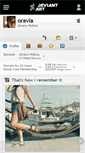 Mobile Screenshot of oravla.deviantart.com