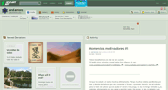 Desktop Screenshot of and-amore.deviantart.com