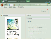 Tablet Screenshot of licrydis.deviantart.com