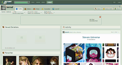 Desktop Screenshot of bennaf.deviantart.com