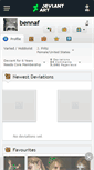 Mobile Screenshot of bennaf.deviantart.com