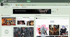 Desktop Screenshot of ansem3.deviantart.com
