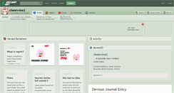 Desktop Screenshot of cheerwine2.deviantart.com