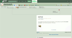 Desktop Screenshot of moonhunter02.deviantart.com