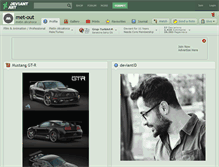 Tablet Screenshot of met-out.deviantart.com