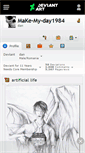 Mobile Screenshot of make-my-day1984.deviantart.com