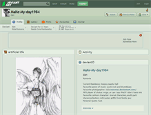 Tablet Screenshot of make-my-day1984.deviantart.com