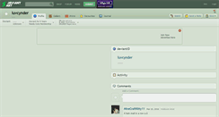 Desktop Screenshot of luvcynder.deviantart.com