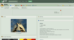 Desktop Screenshot of jantao.deviantart.com