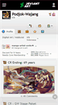 Mobile Screenshot of podjok-wajang.deviantart.com