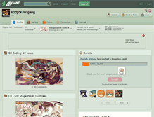 Tablet Screenshot of podjok-wajang.deviantart.com