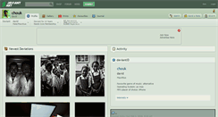Desktop Screenshot of chouk.deviantart.com