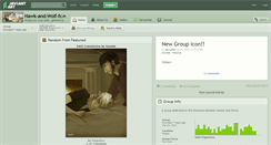Desktop Screenshot of hawk-and-wolf-fc.deviantart.com