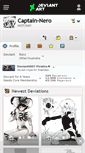 Mobile Screenshot of captain-nero.deviantart.com