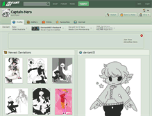 Tablet Screenshot of captain-nero.deviantart.com