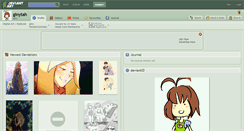Desktop Screenshot of ginytah.deviantart.com