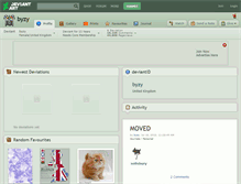 Tablet Screenshot of byzy.deviantart.com