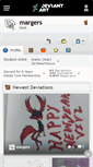 Mobile Screenshot of margers.deviantart.com