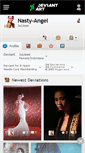 Mobile Screenshot of nasty-angel.deviantart.com