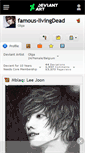 Mobile Screenshot of famous-livingdead.deviantart.com
