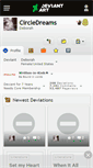 Mobile Screenshot of circledreams.deviantart.com