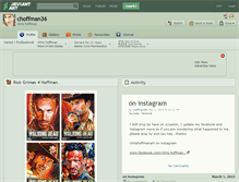 Tablet Screenshot of choffman36.deviantart.com