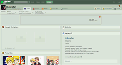 Desktop Screenshot of o-zonefan.deviantart.com