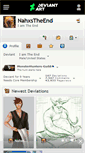 Mobile Screenshot of nahxstheend.deviantart.com
