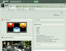 Tablet Screenshot of chibli.deviantart.com