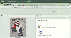 Desktop Screenshot of genki-adomas.deviantart.com