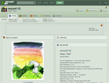 Tablet Screenshot of nezumi132.deviantart.com