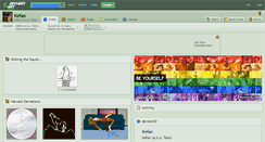 Desktop Screenshot of kefan.deviantart.com