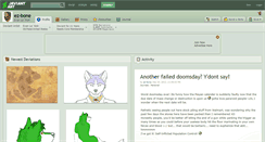 Desktop Screenshot of ez-bone.deviantart.com