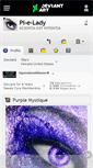 Mobile Screenshot of pi-e-lady.deviantart.com