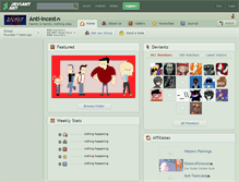 Tablet Screenshot of anti-incest.deviantart.com