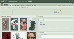 Desktop Screenshot of ninken.deviantart.com