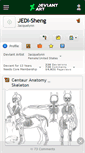 Mobile Screenshot of jedi-sheng.deviantart.com